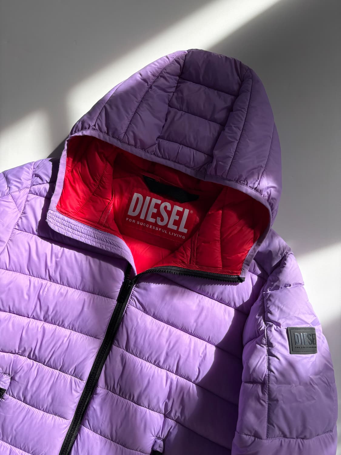 Diesel 디젤 퍼플 다운 자켓 상품이미지4