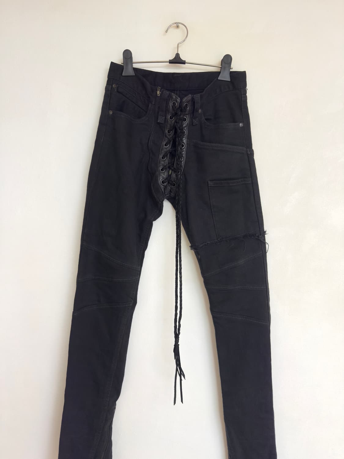 If six was nine lace up jeans 30 상품이미지1