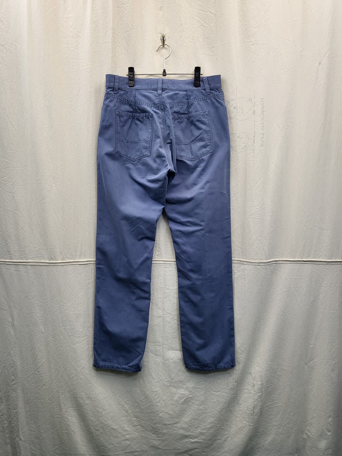 타미힐피거 블루 코튼팬츠 상품이미지2