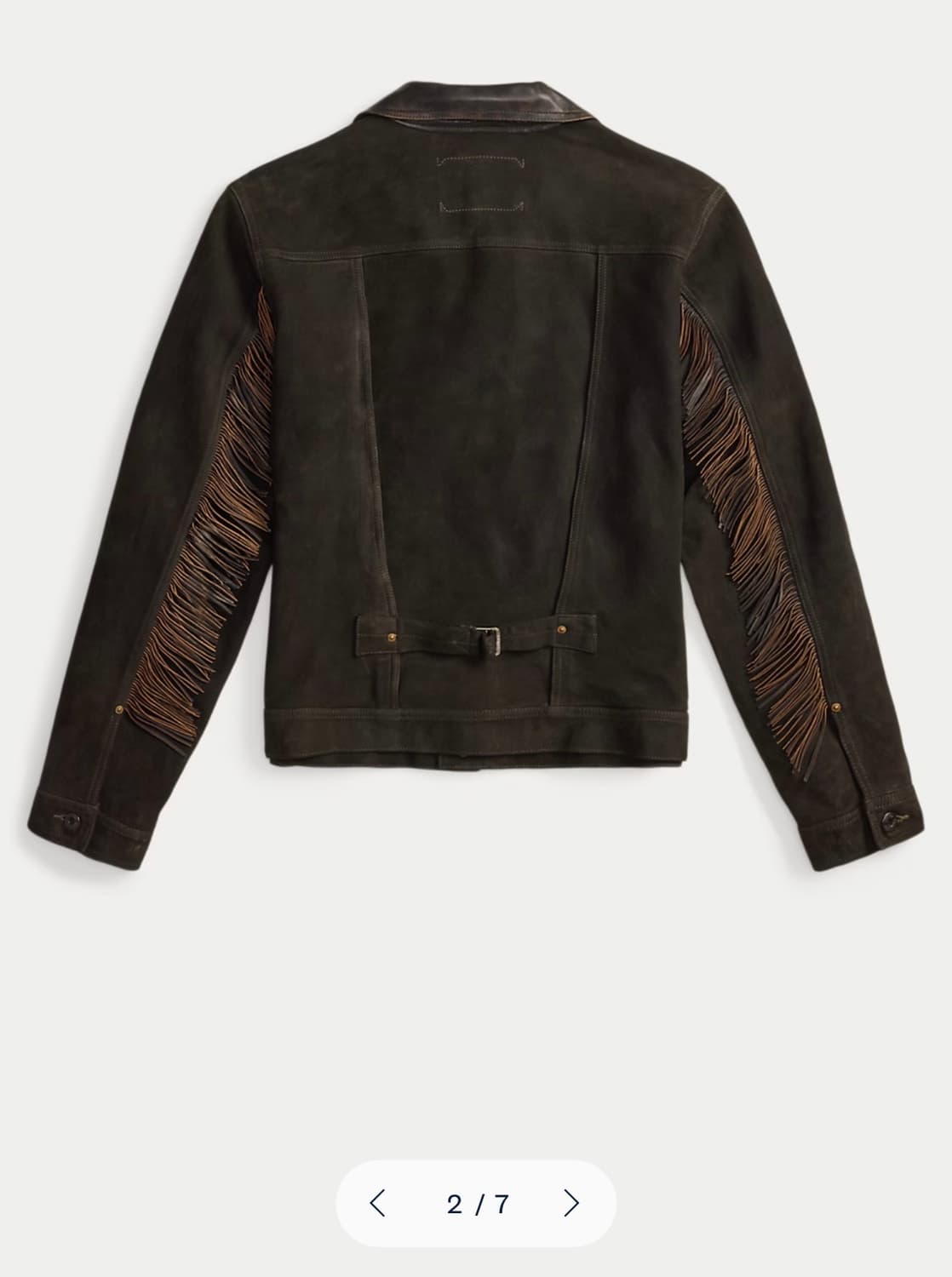 RRL 레더 트림 스웨이드 자켓 상품이미지2