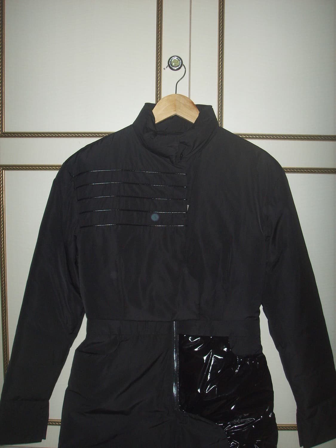 kimzisu 킴지수 Colour Contrast Down Dress 상품이미지1