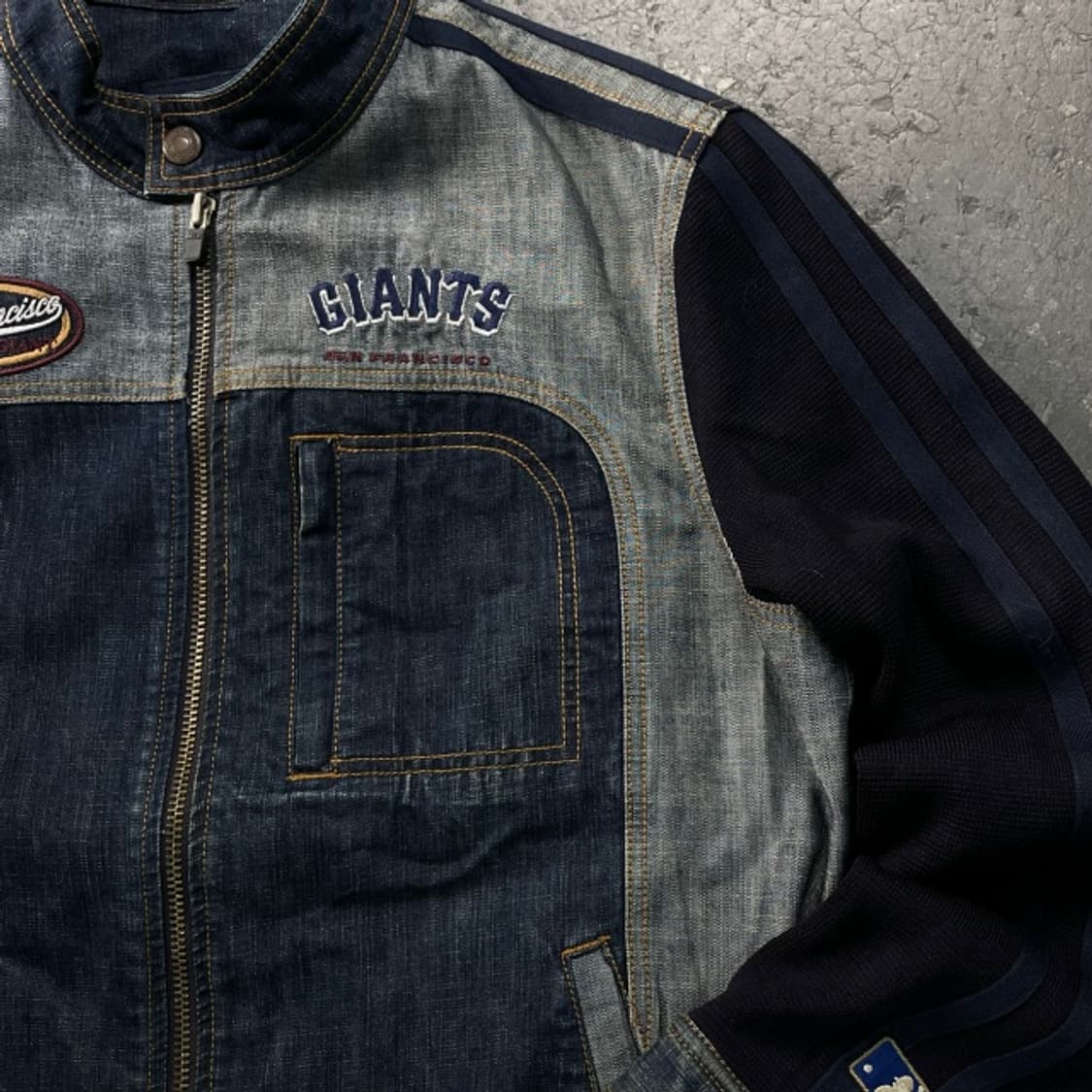 100 MLB 레이싱 데님자켓 상품이미지2