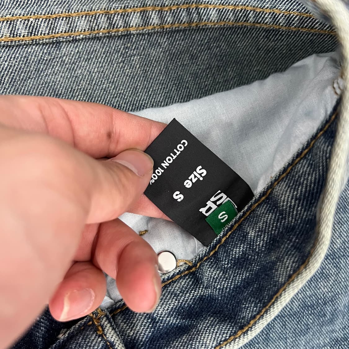 DNSR 와이드 워시드 데님 팬츠 상품이미지8