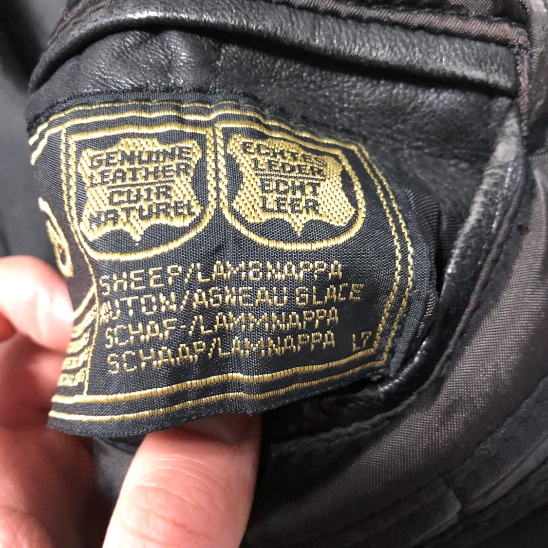 1980s Westbury 레더자켓  상품이미지8