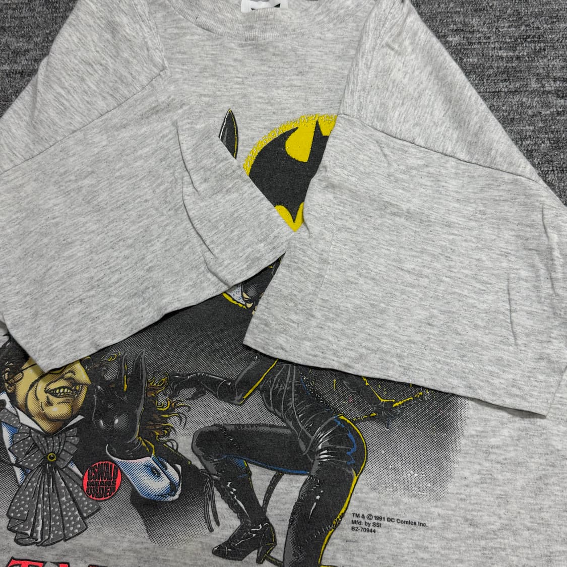 빈티지 SSI 배트맨 티셔츠 90s Made in USA  상품이미지5