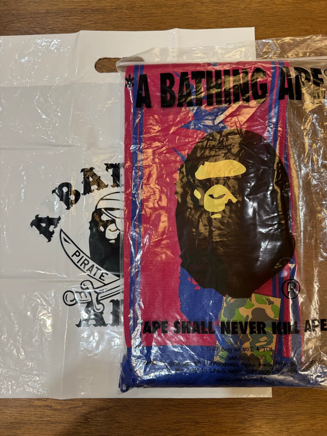 [OS] 베이프 자카드 로고 롱 스카프 (머플러) 상품이미지10