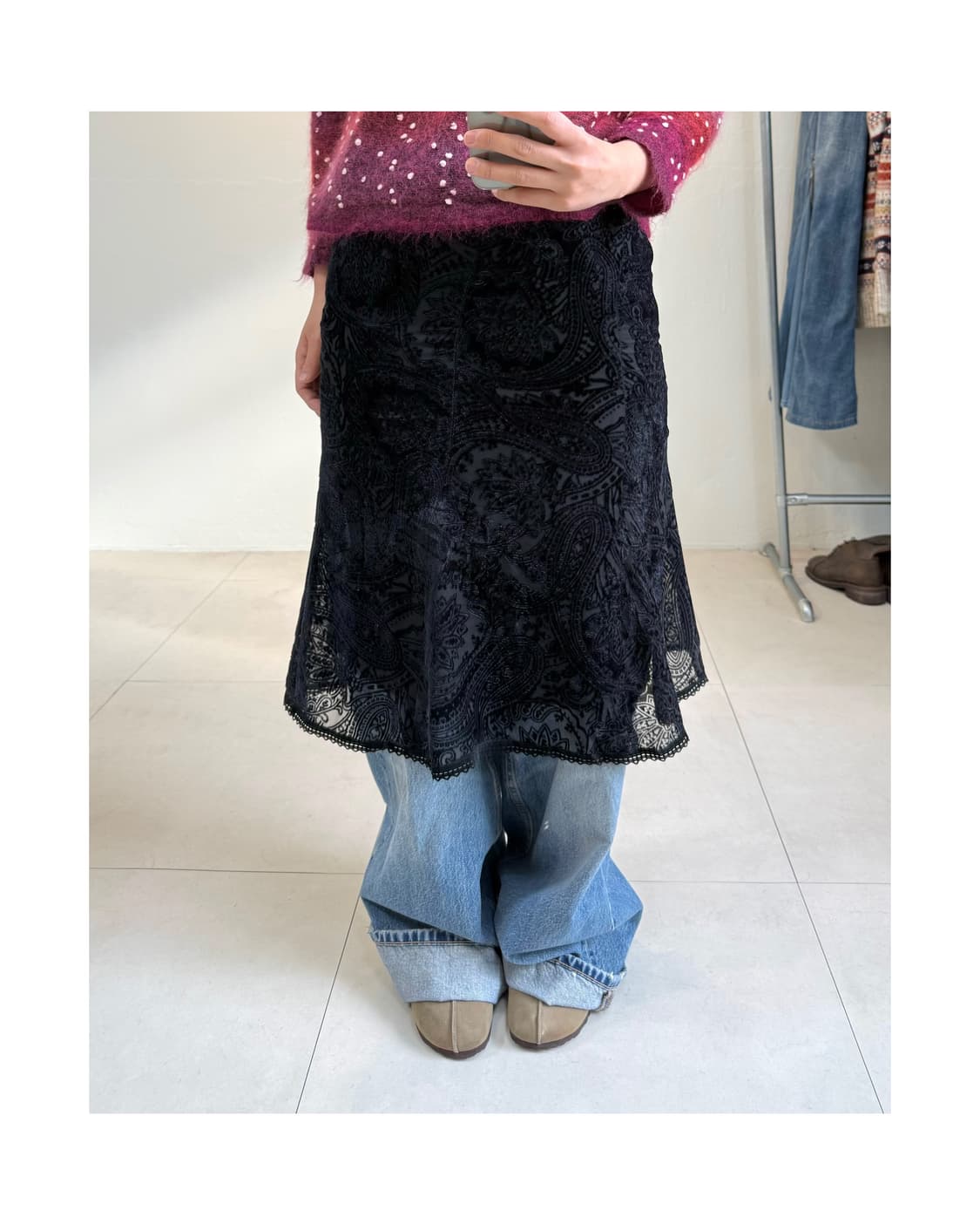 빈티지 스커트 상품이미지1