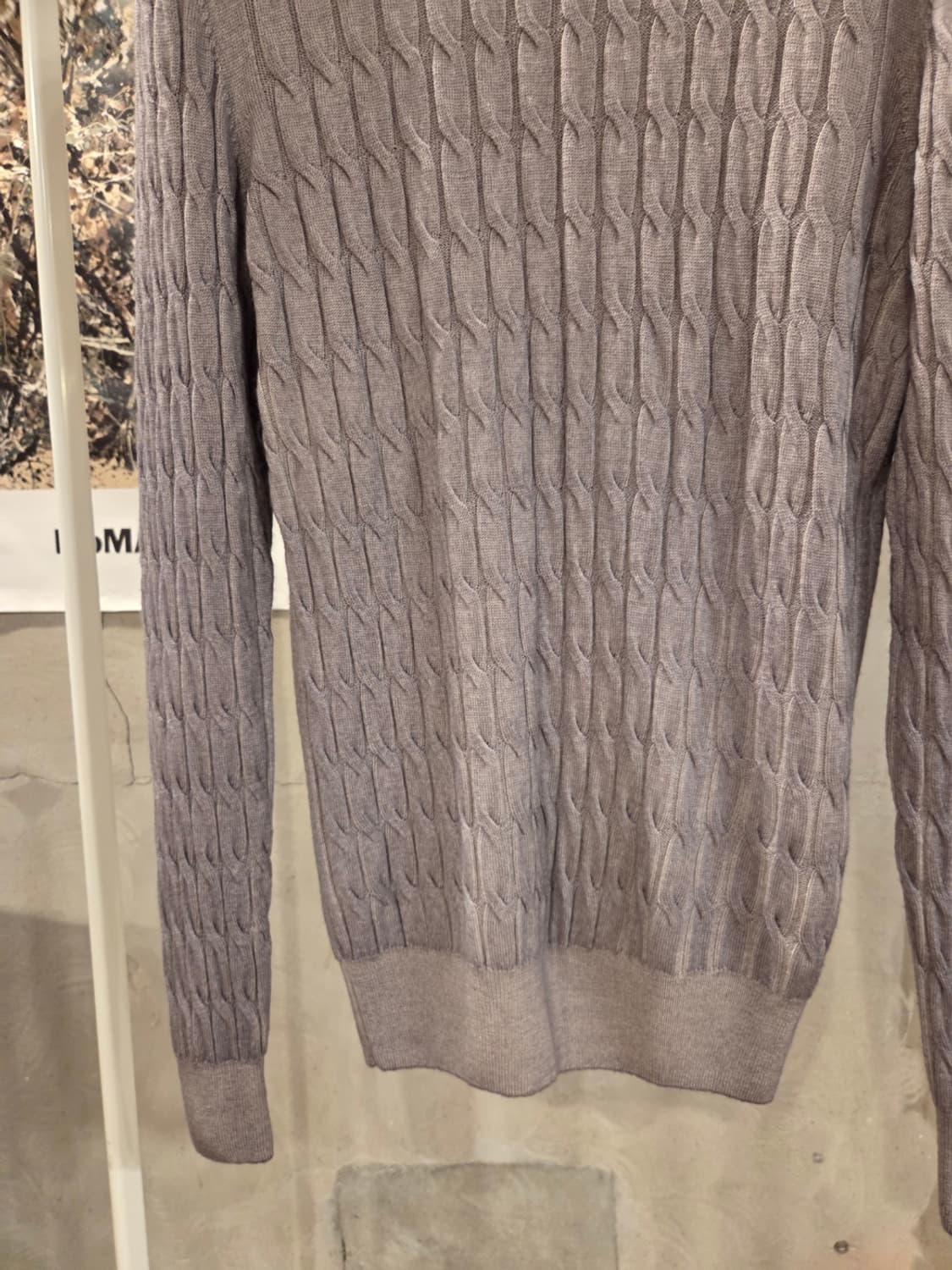 그랑싸소 케이블니트 상품이미지6