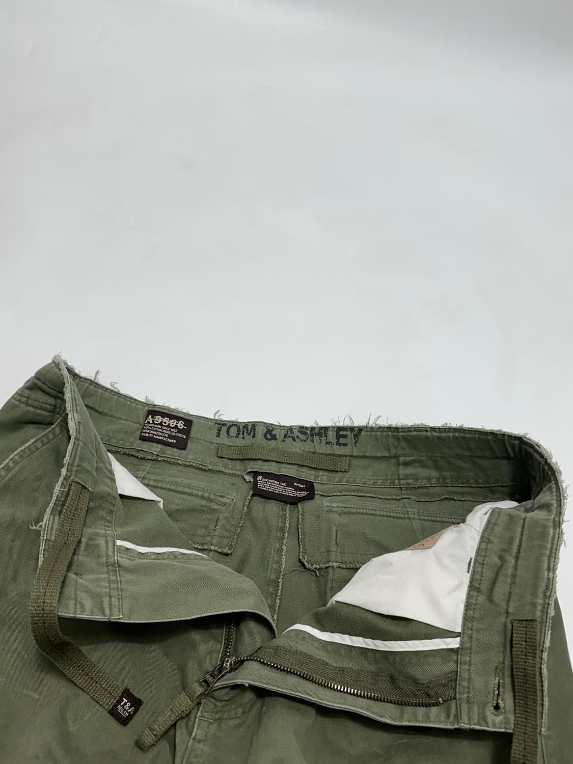 tom & ashley 빈티지 카고 쇼츠 하프팬츠 반바지 상품이미지5