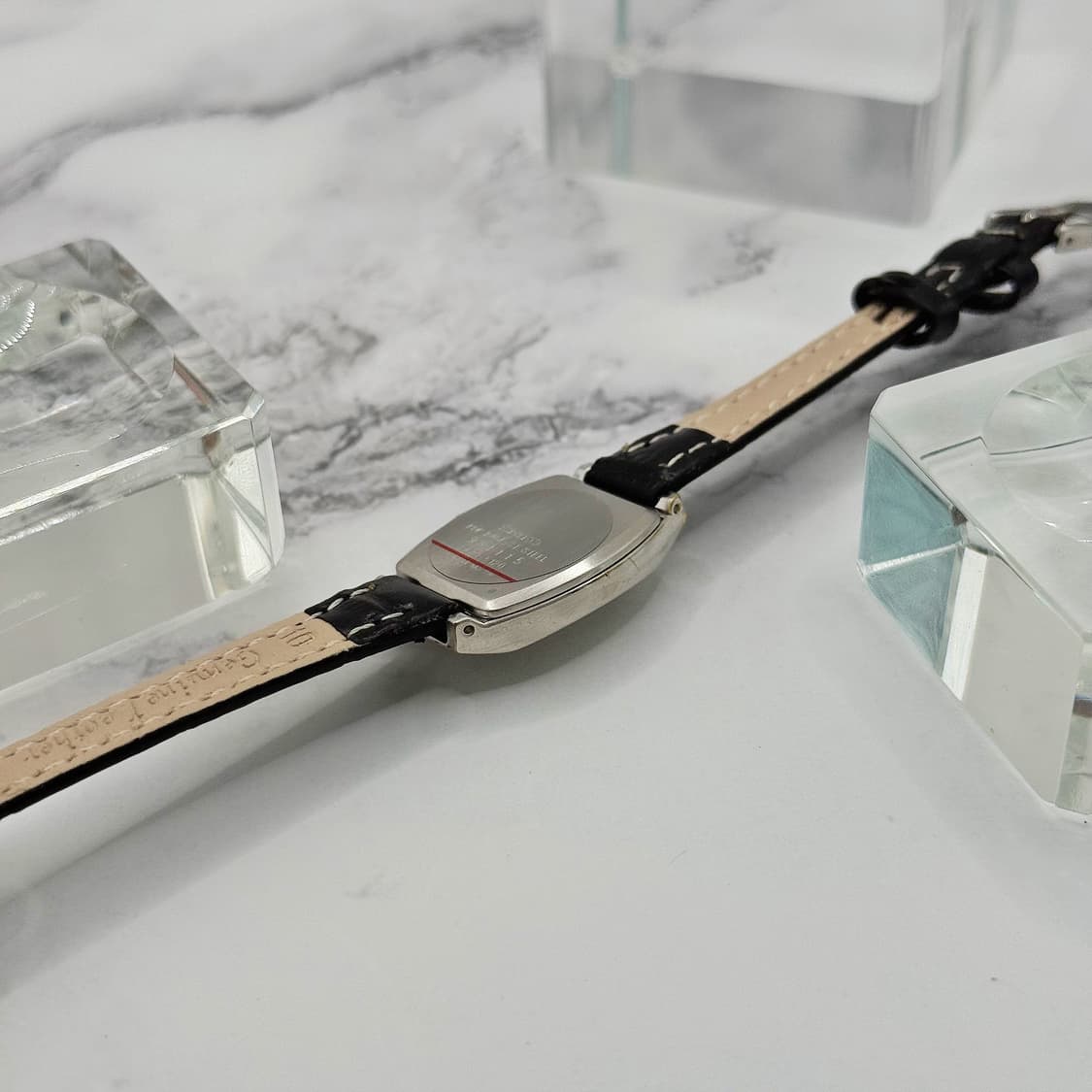 70s80s 빈티지 세이코 버티컬 스트라이프 토노 워치 상품이미지6