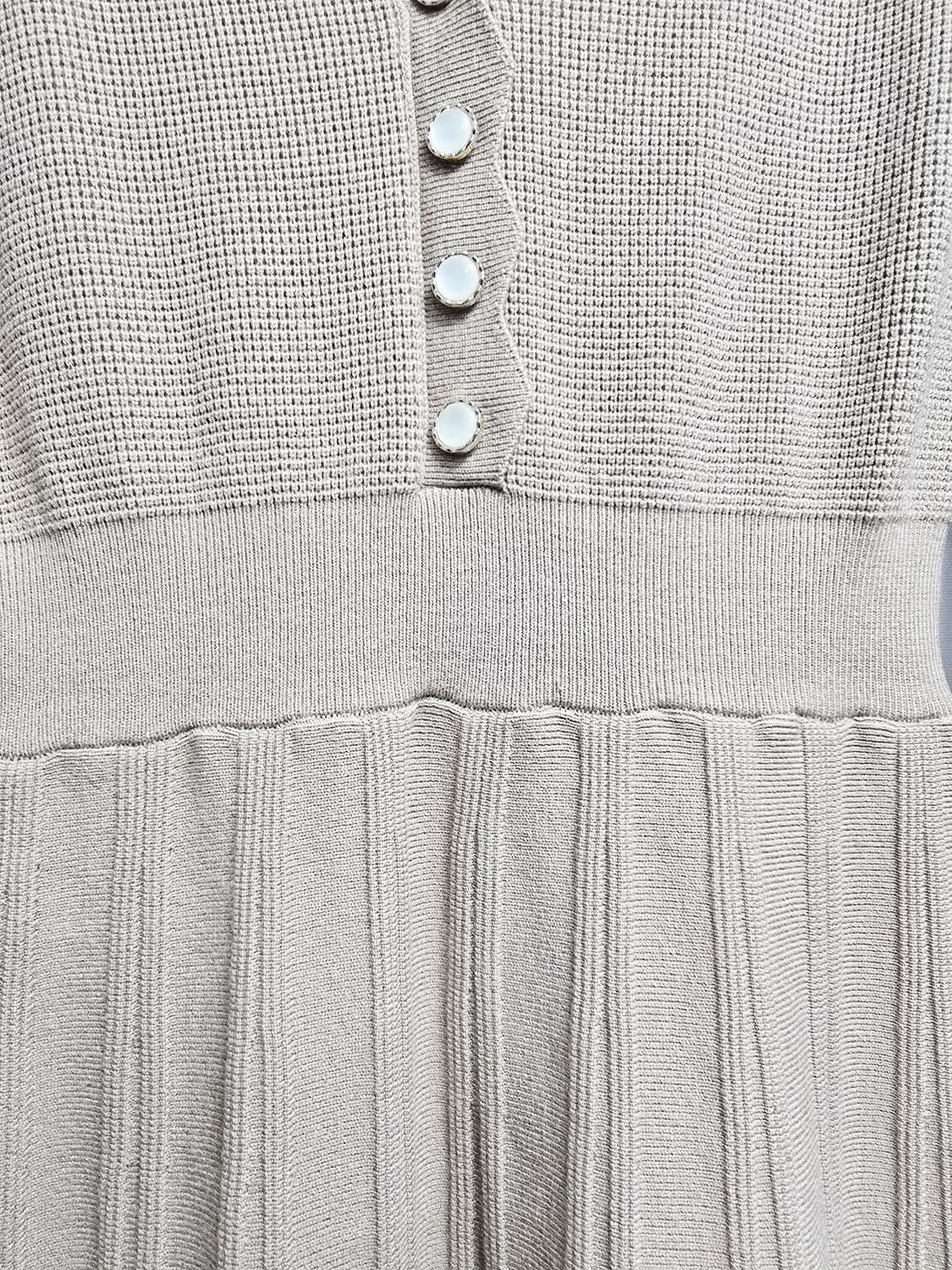 더아이잗 니트 롱 원피스 브이넥 ㅡ프리 상품이미지3