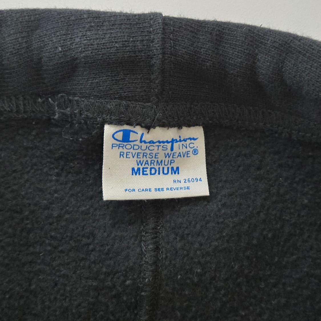 챔피온 블루택 리버스위브 기모 조거팬츠 M 상품이미지4