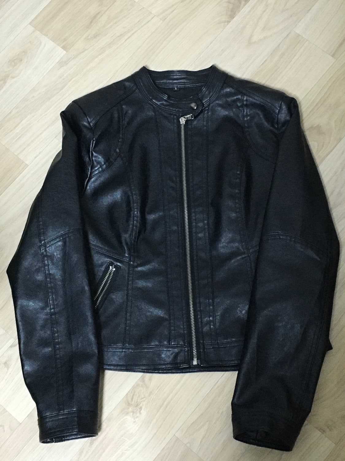 옵텐소 레더자켓 상품이미지1