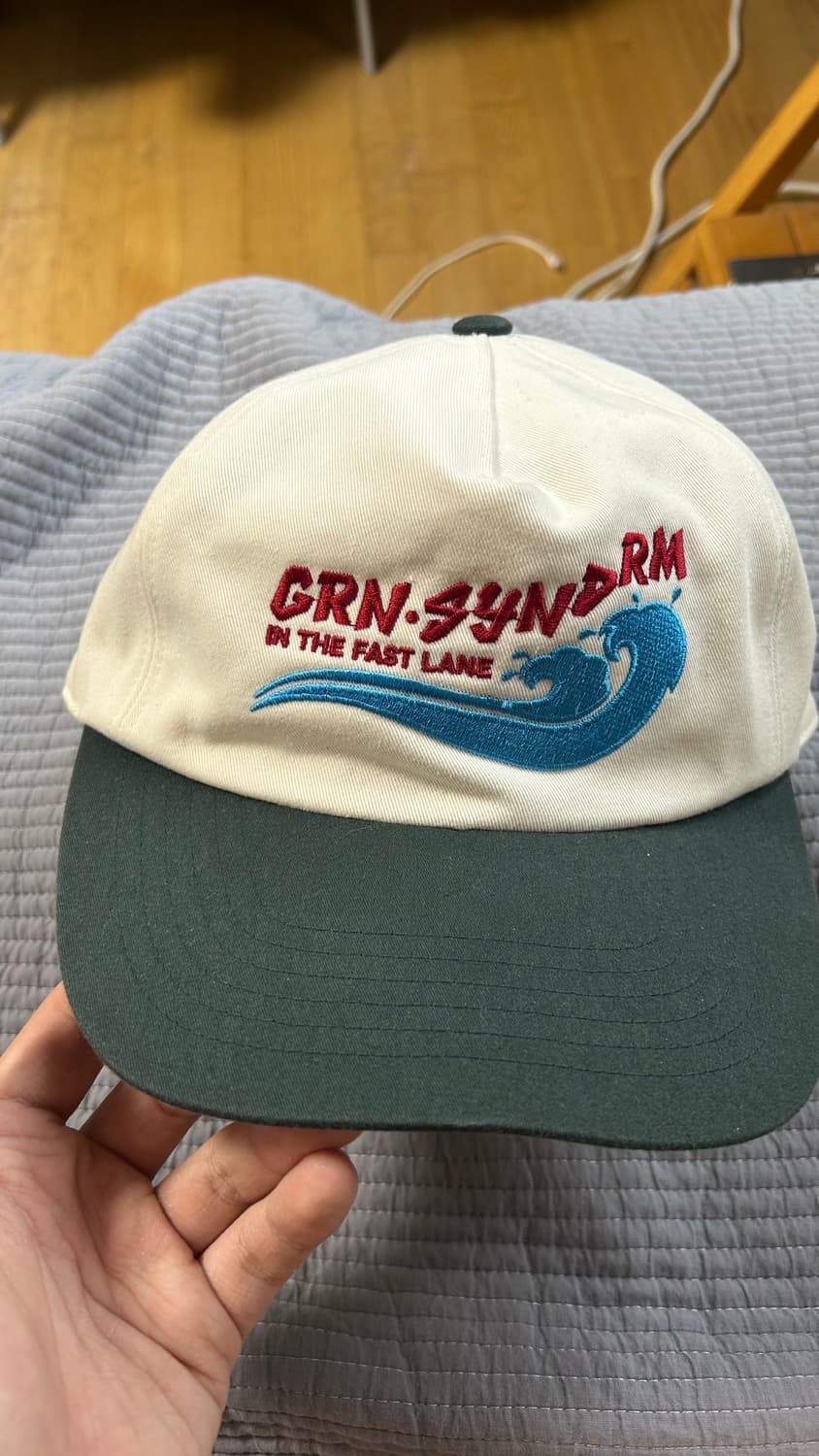 그린신드롬 웨이브 볼캡 상품이미지1