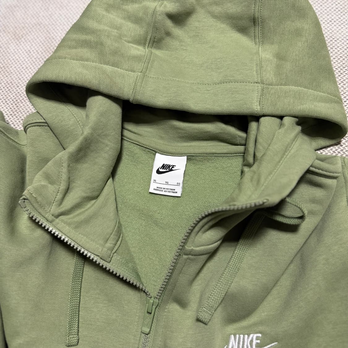 나이키 기모 후드집업 상품이미지3