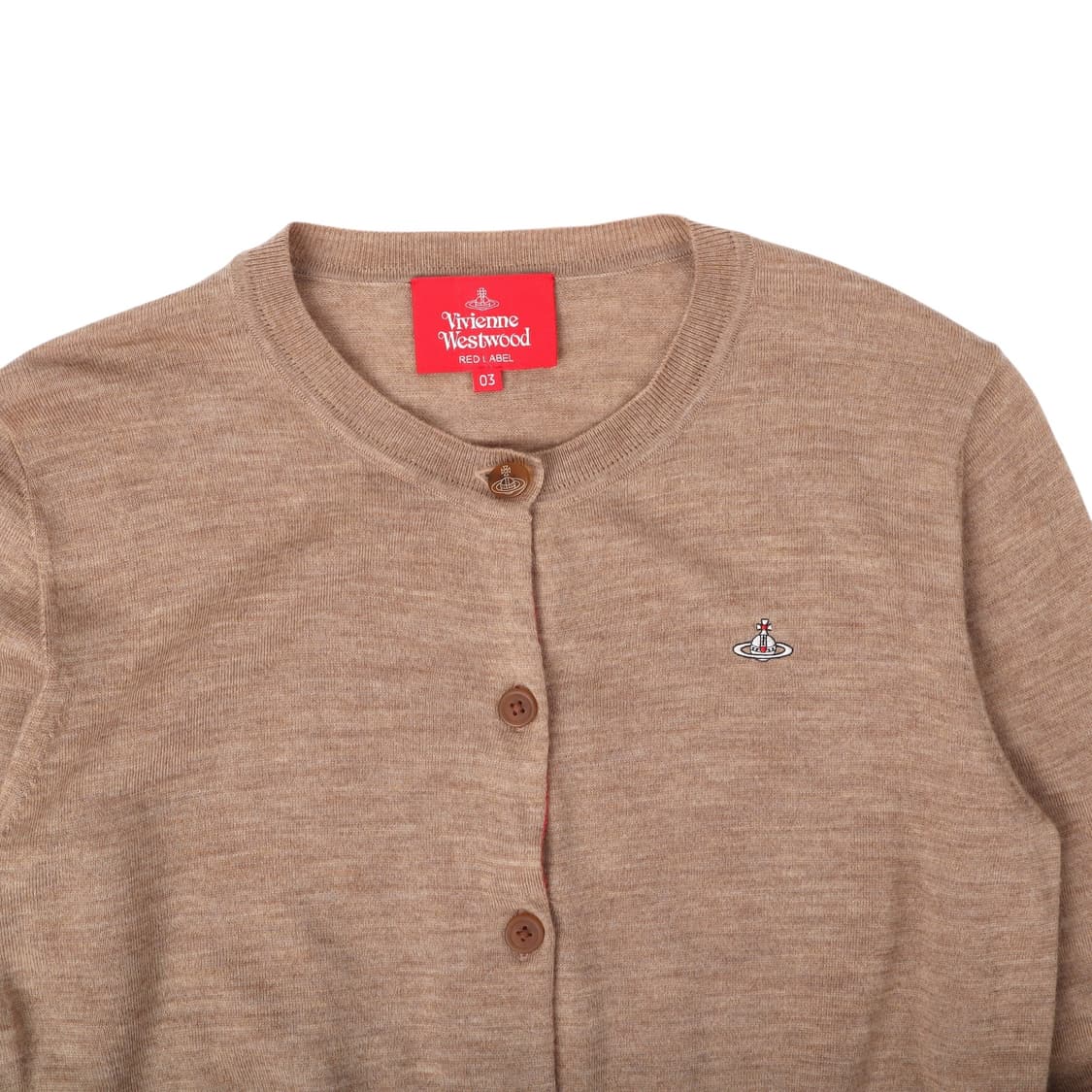 비비안웨스트우드 레드라벨 orb 울 가디건 상품이미지2