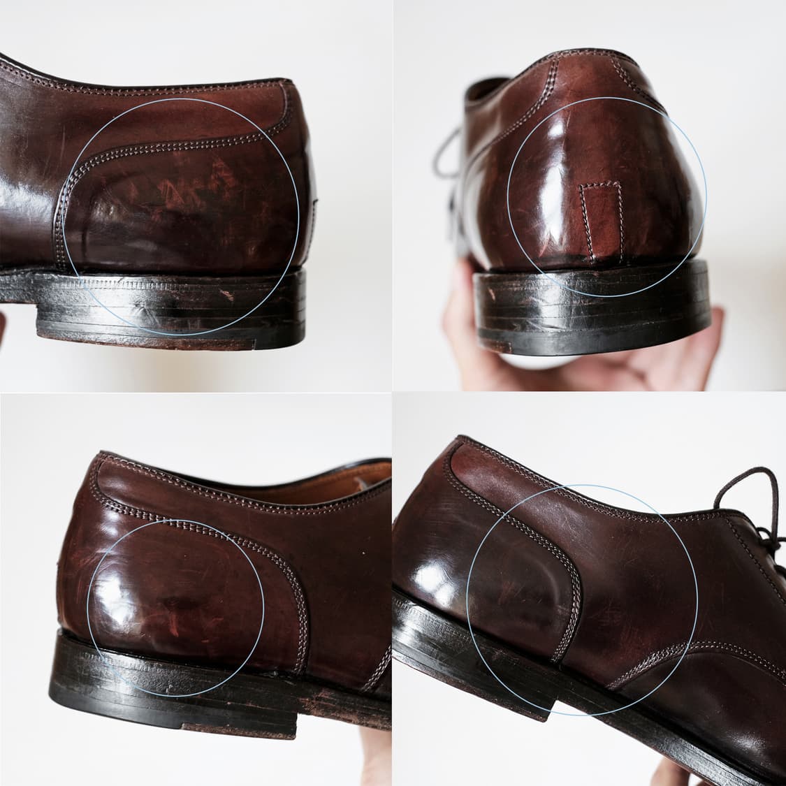 알든 2210 10.5EE NST 버건디 코도반  상품이미지7