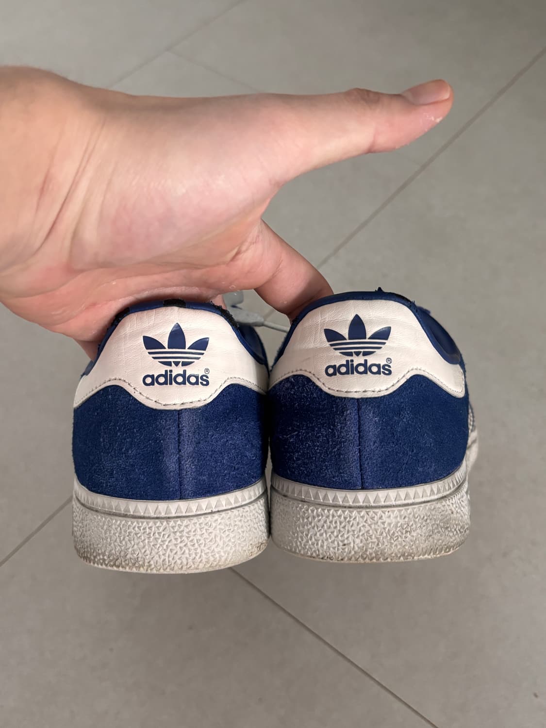 아디다스 빈티지 뮌헨 블루 285 상품이미지6