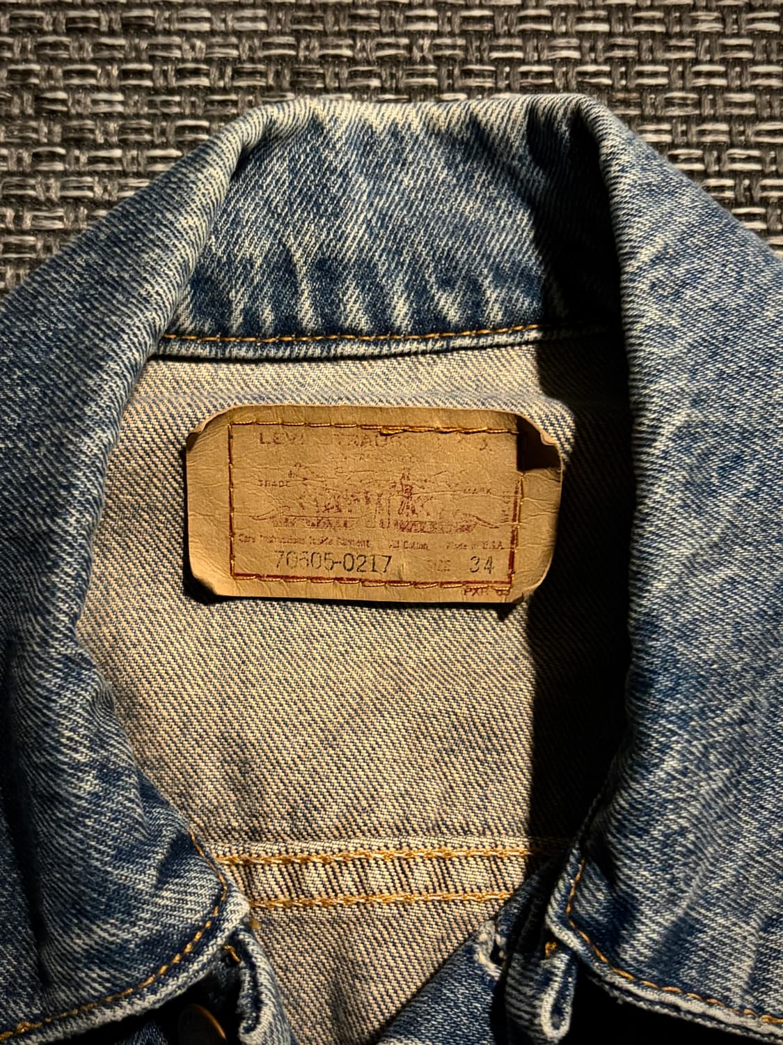 90s 리바이스 트러커 70505 34 USA🇺🇸 상품이미지4