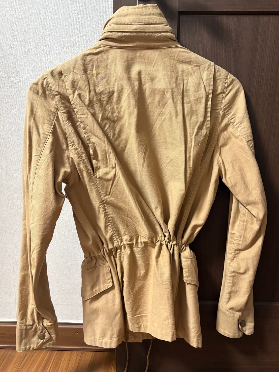 베이지 사파리 자켓 상품이미지3