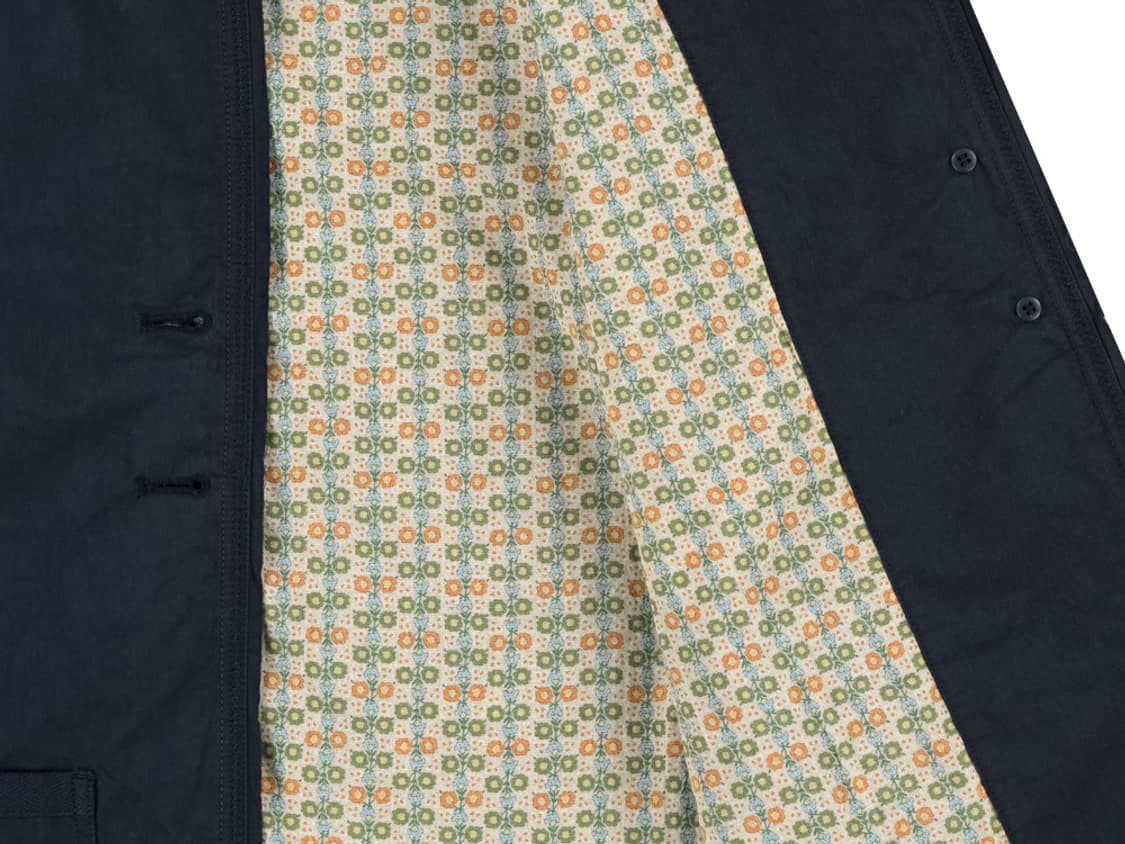 로우 엣지 코튼 자켓 네이비 1사이즈 상품이미지5