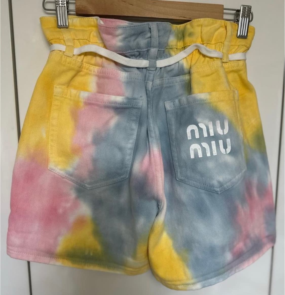 미우미우 숏팬츠 반바지 정품 상품이미지4