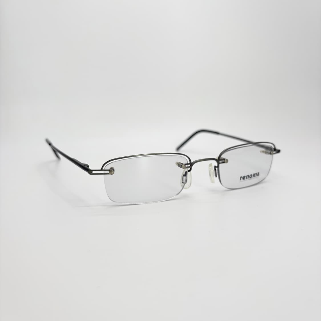 RENOMA 그레이 스퀘어 반무테 상품이미지2