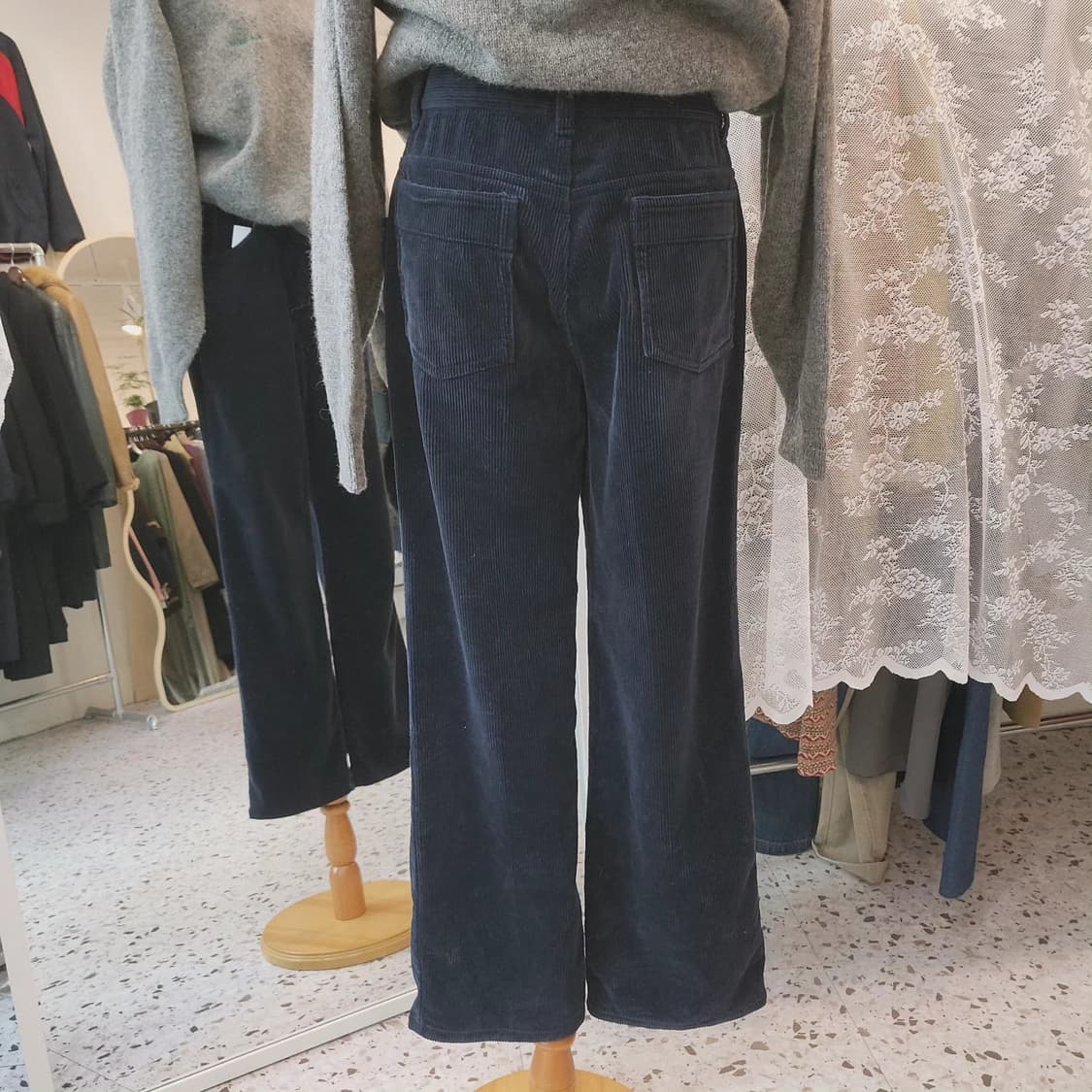 G.L.Heart 딥네이비 코듀로이 팬츠 상품이미지9