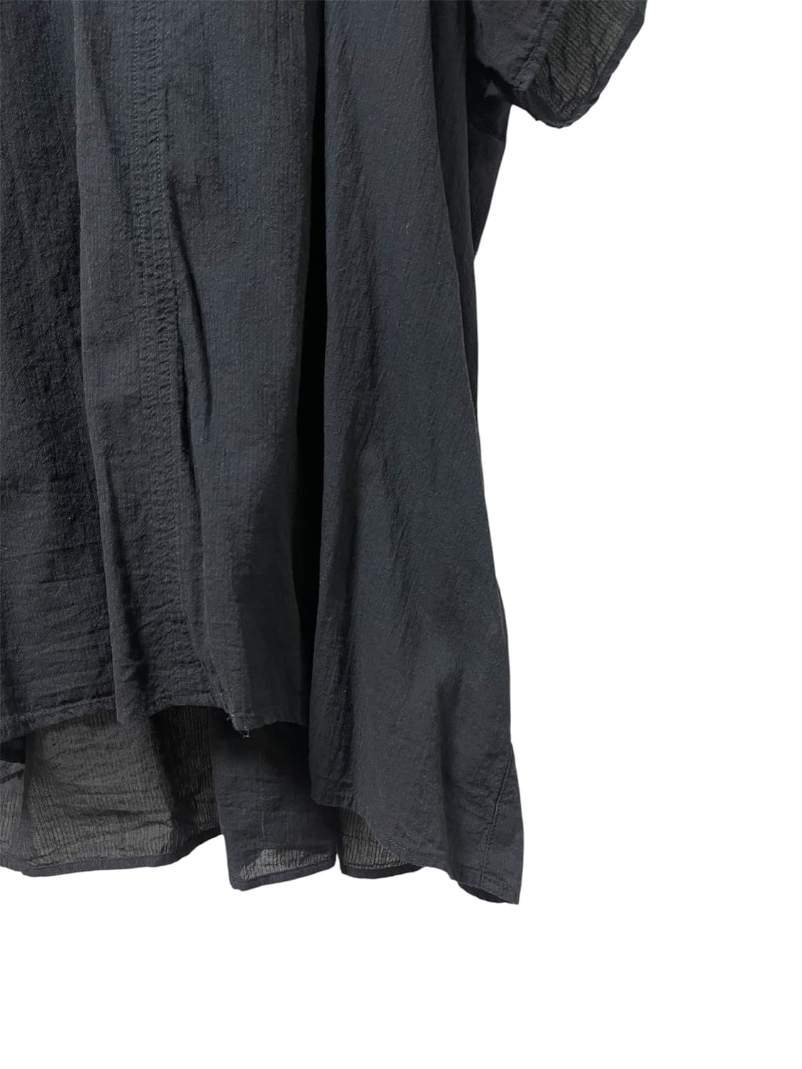 Muji Cotton Linen Stand Collar Blouse 상품이미지8