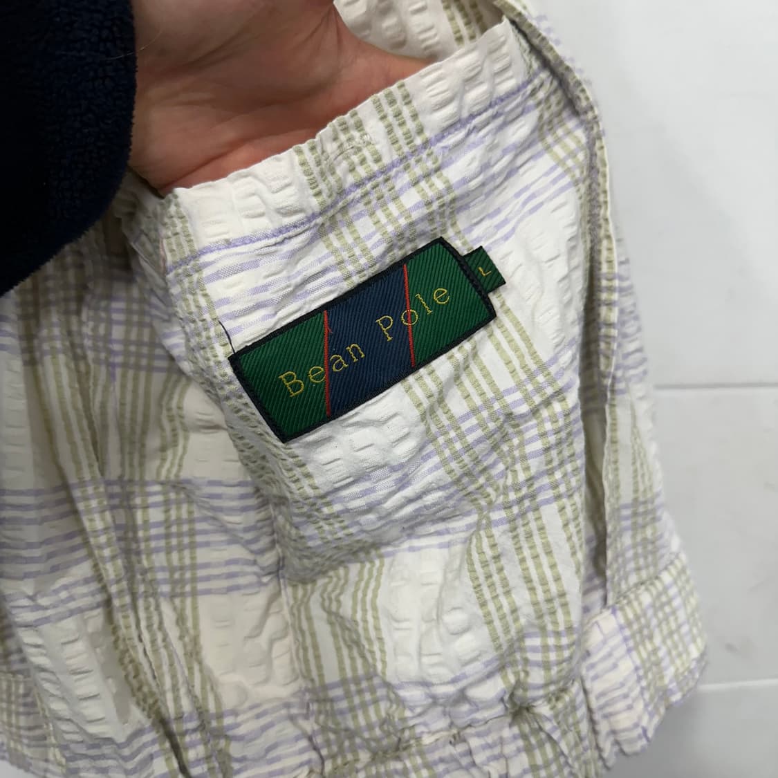 빈폴 체크 자켓 상품이미지3