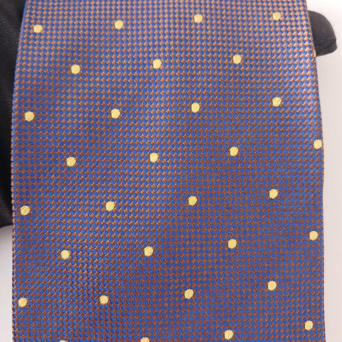 아쿠아스큐텀 실크 도트 자카드 넥타이 9.6cm A+등급 A19104
 상품이미지6