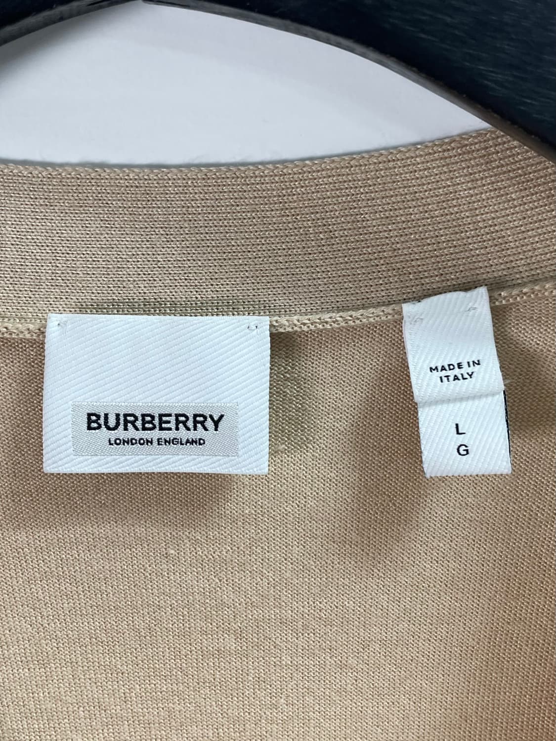 버버리 신형 벳지 오버핏 가디건 (on.232) 상품이미지5