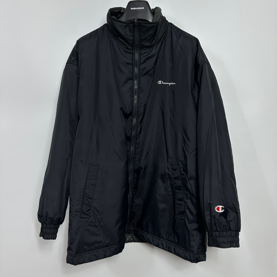 챔피온 오리지널 (일본판) 리버시블 유광 봄버 자켓 상품이미지3