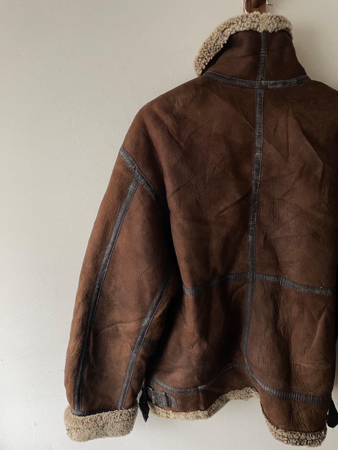 Vintage Leather B-3 Jacket 상품이미지5