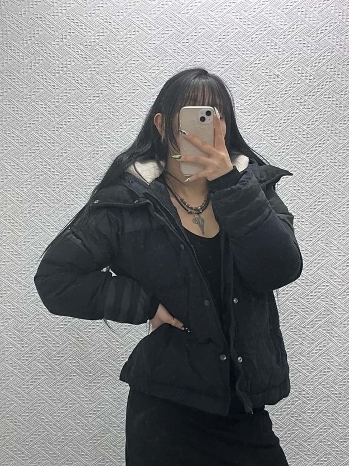 아디다스 모던 캐주얼 양털 덕다운 패딩 자켓 90 C08760 상품이미지2