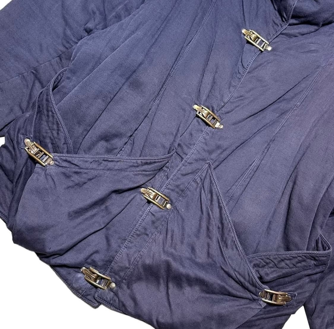 Euro Biscote 프렌치 헤비 퀄팅 파이어맨 자켓 코트 상품이미지3