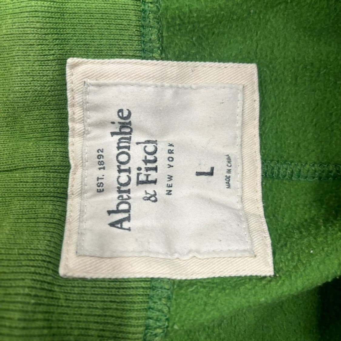 [정품/L] 아베크롬비 그린 말차 츄리닝 트레이닝 바지 상품이미지4