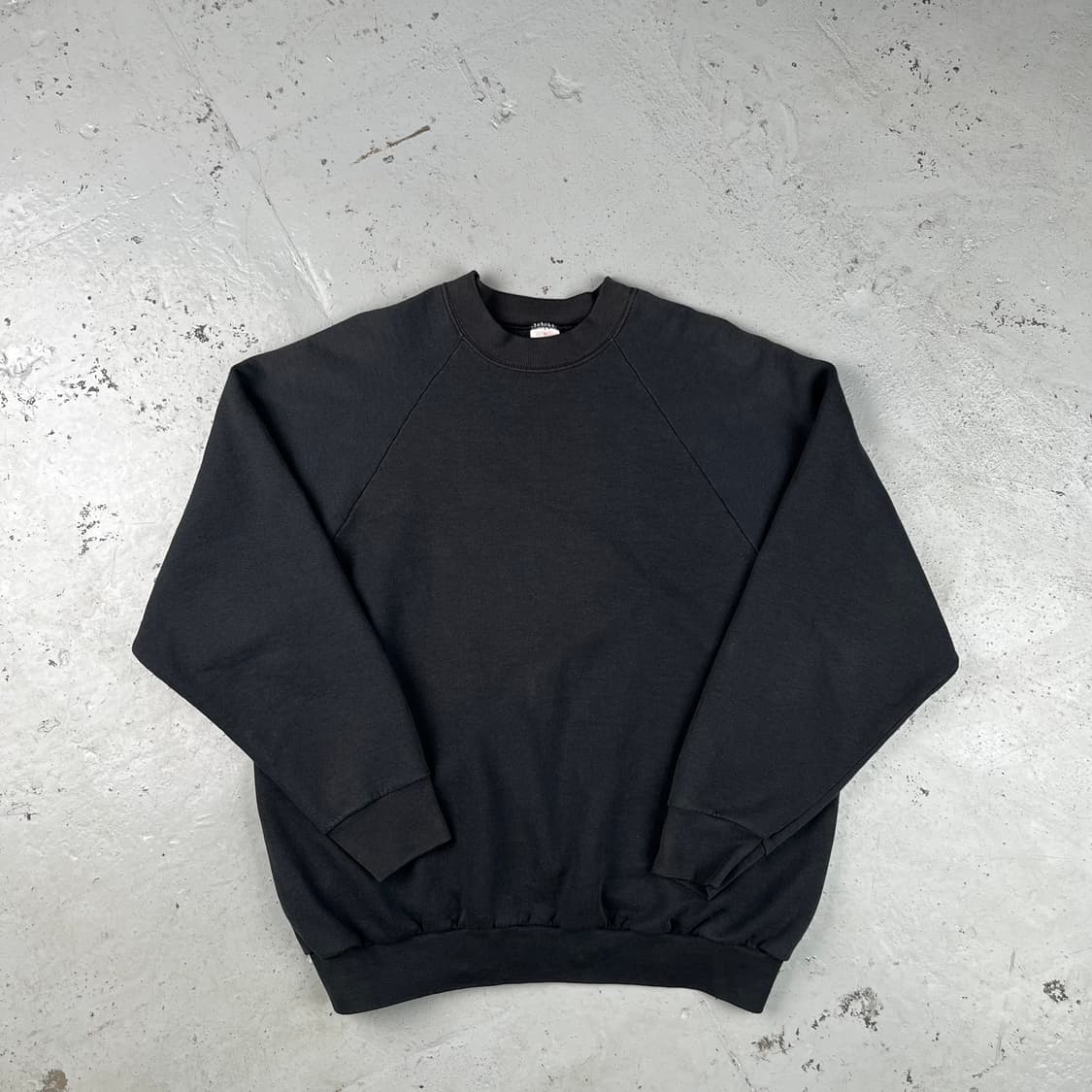 빈티지 블랭크 래글런 크롭 스웻셔츠 상품이미지4