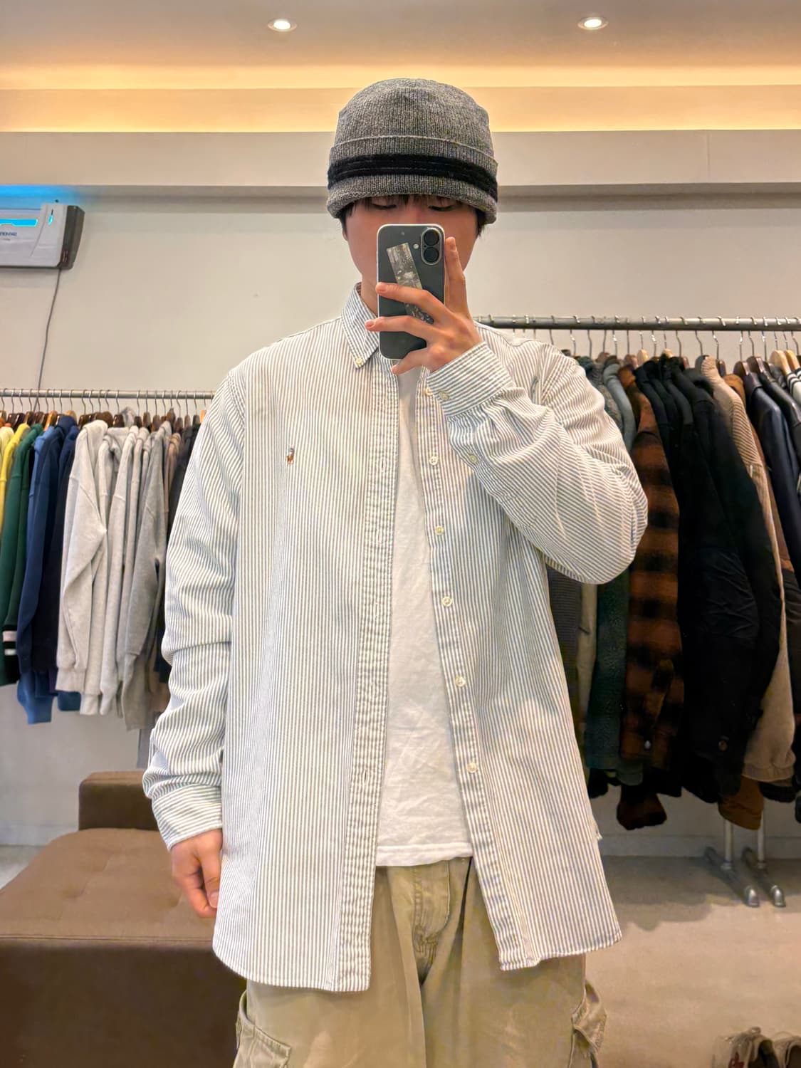 폴로 랄프로렌 스트라이프 셔츠 상품이미지4