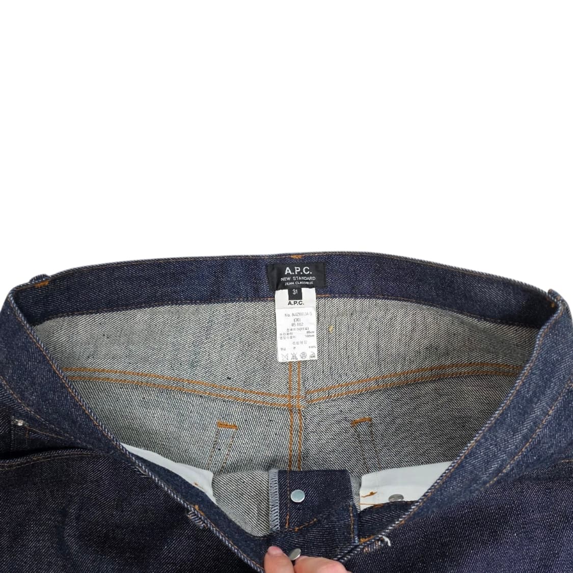 [프립]A.P.C. 아페쎄 뉴 스탠다드 생지 데님 상품이미지3
