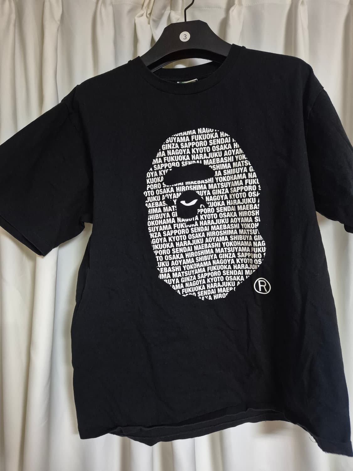 베이프 반팔 티셔츠 상품이미지1