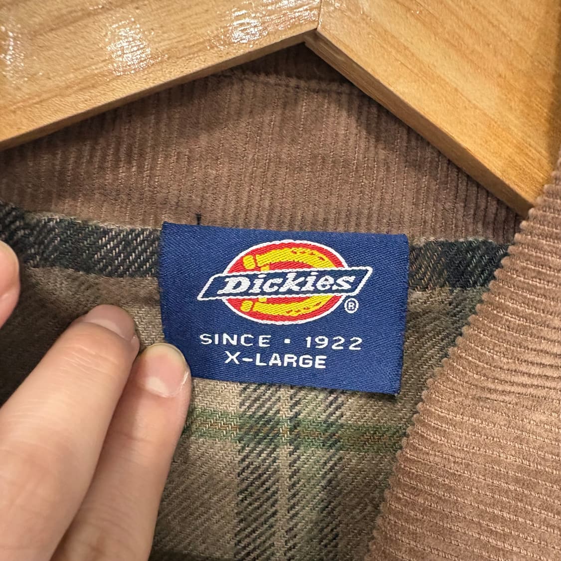 디키즈 코듀로이 카라넥 워크 자켓 상품이미지3