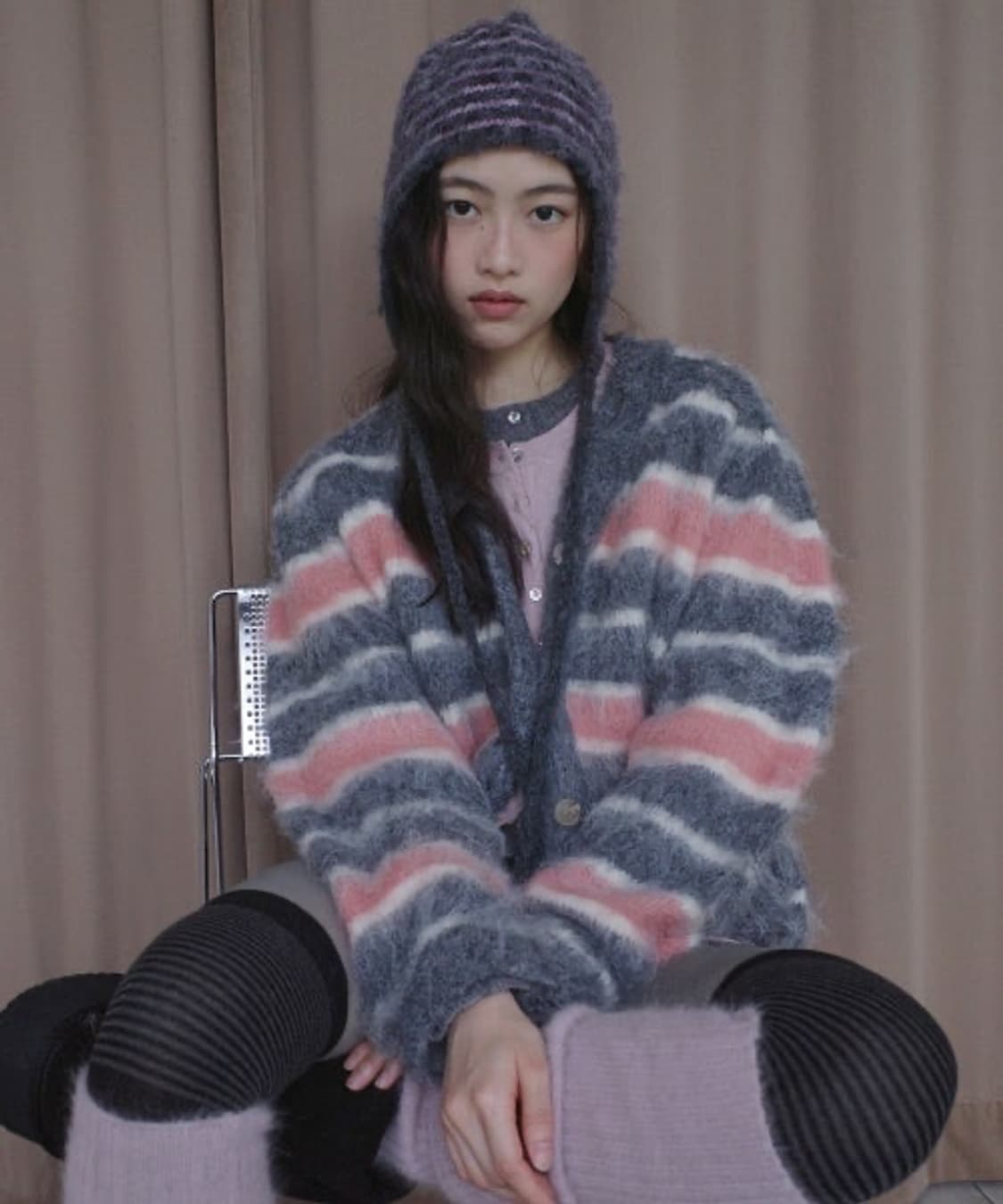 락피쉬 이어플랩 비니 상품이미지2