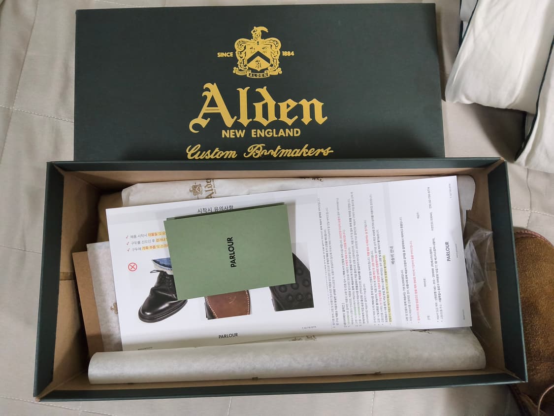 (새상품) 알든 1493 스너프 스웨이드 언라인드 처카 부츠 10.5e 상품이미지2