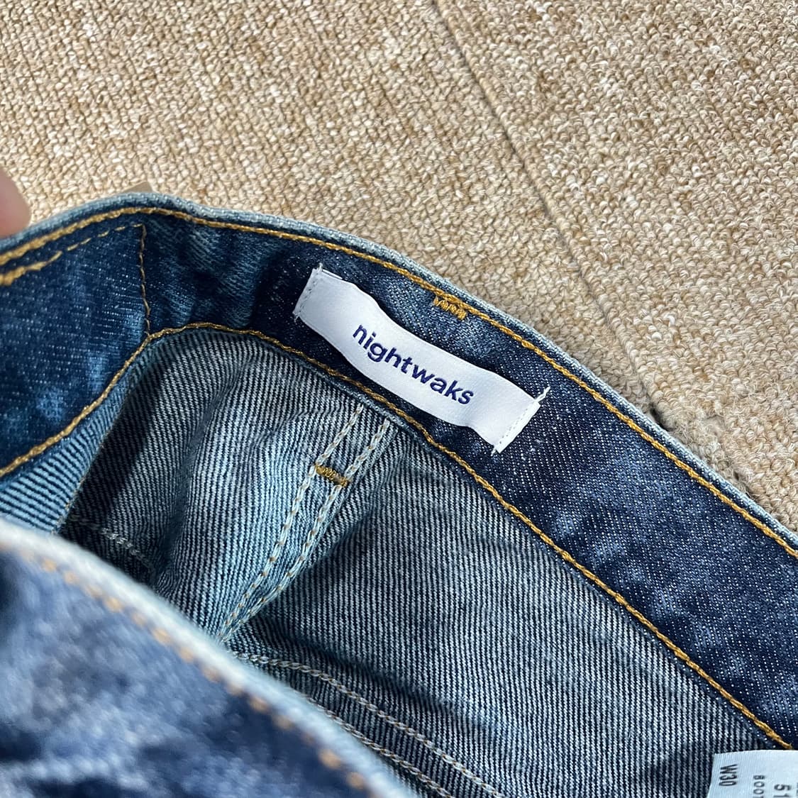 리바이스 517 x 나이트웍스 워싱 데님팬츠 상품이미지5