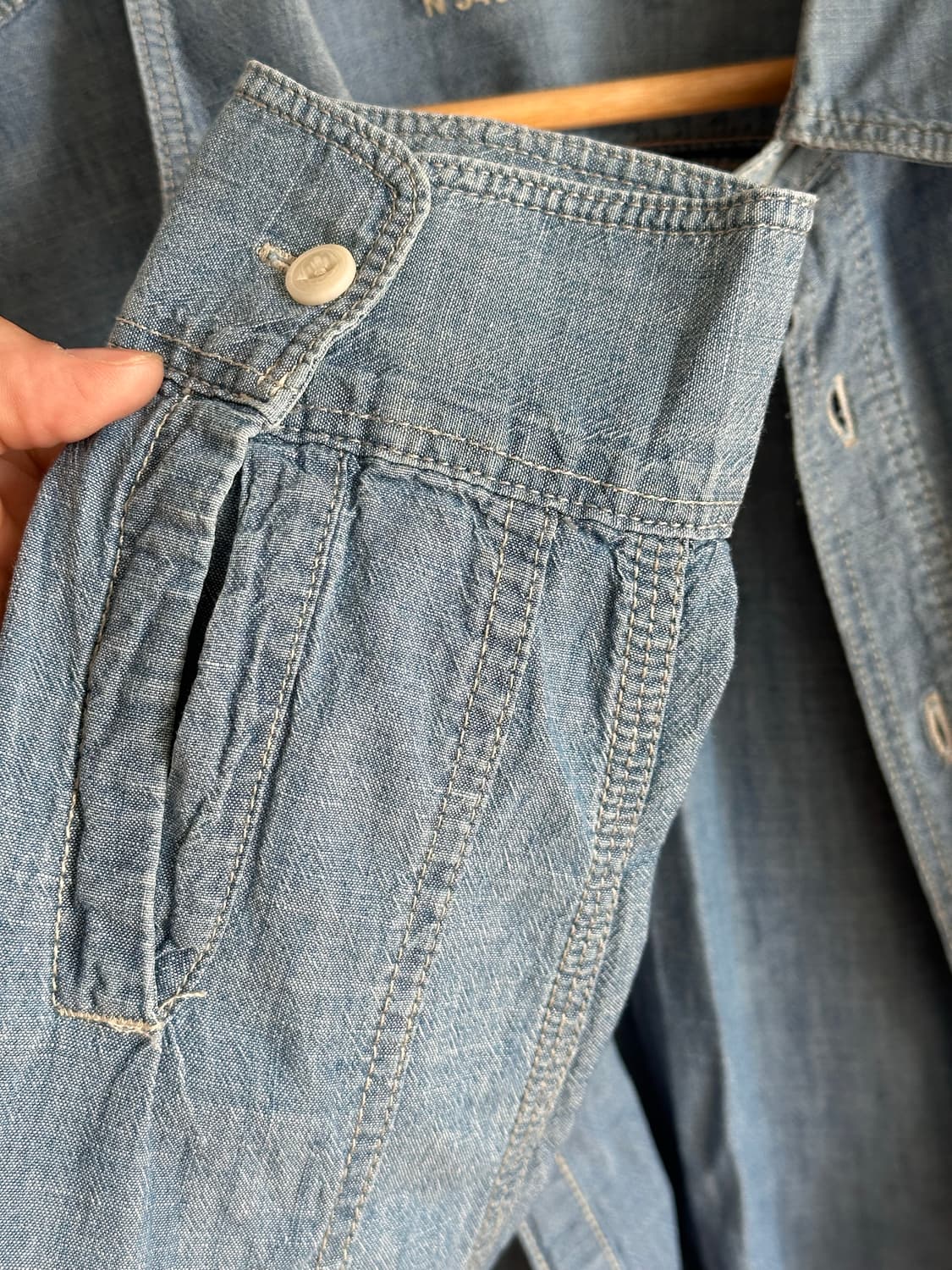 갭 샴브레이 셔츠 상품이미지5