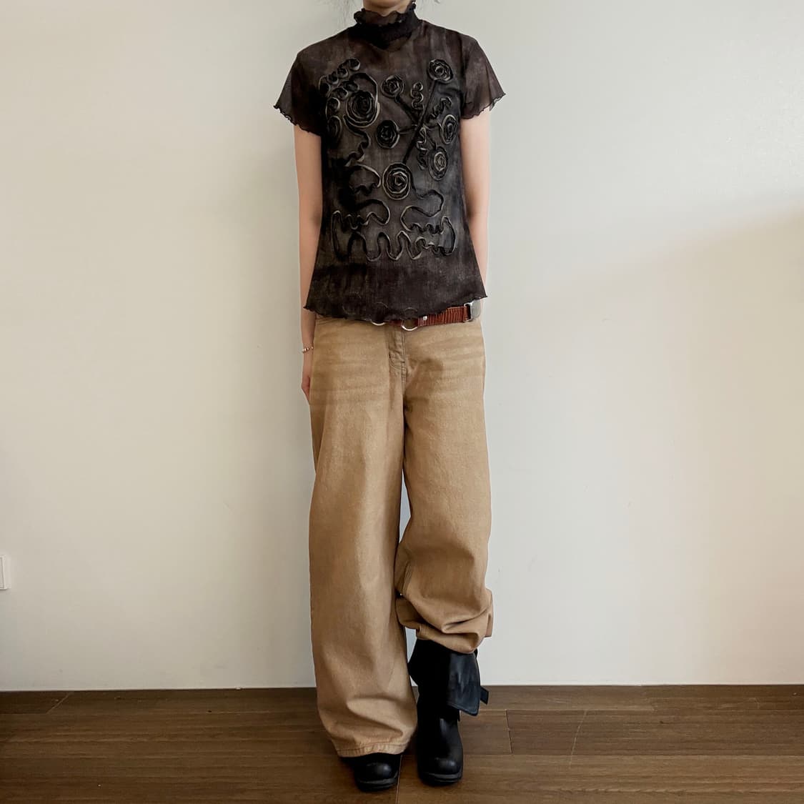 Mystic Buckle Wide Denim 상품이미지2