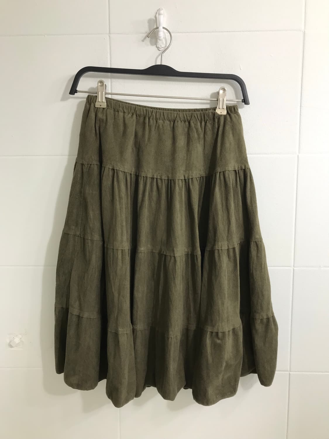 데닝리 카키 하구미 패딩 야상 코디세트 상품이미지8