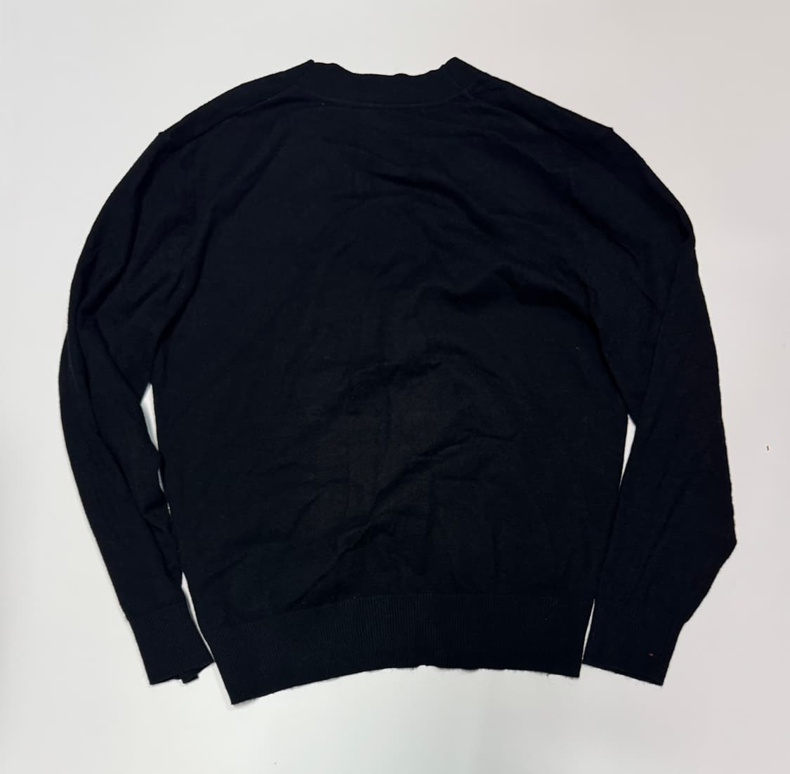 지오송지오 23년도 최신 투포켓 가디건 블랙 L 상품이미지6