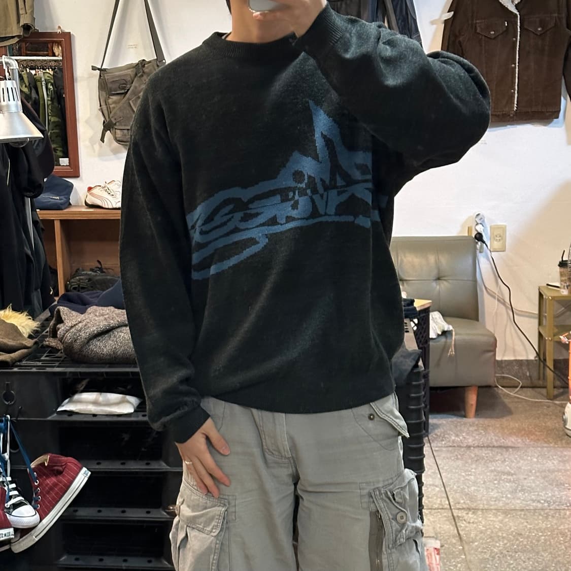 00s 아비렉스 니트 상품이미지2